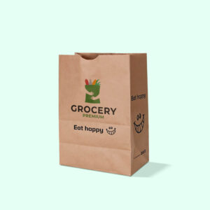 Custom Paper Grocery Bags