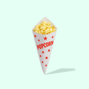 Custom Popcorn Paper Cones