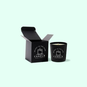 Custom Black Candle Boxes