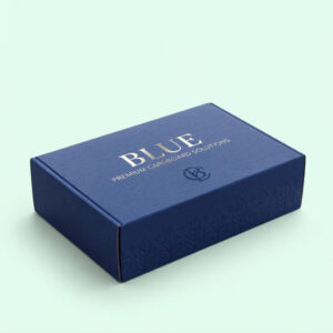 Custom Blue Mailer Boxes